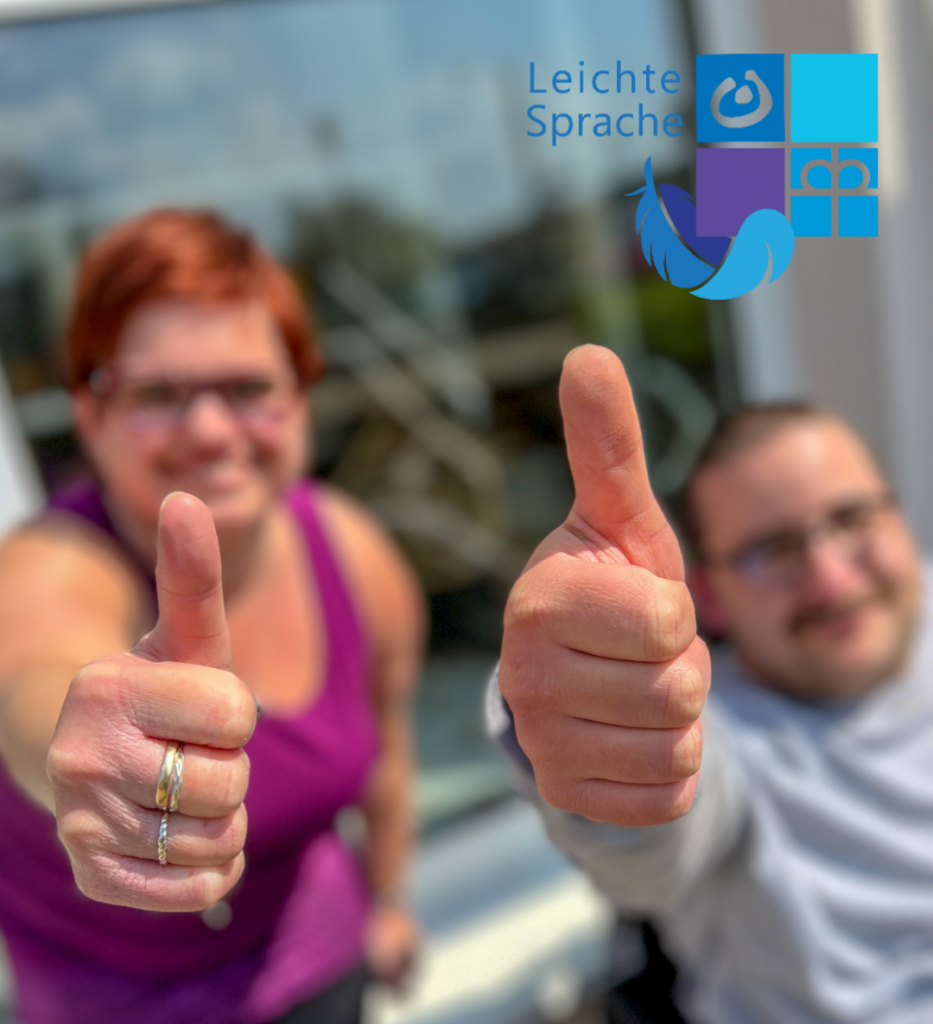 Daumen hoch für Barrierefreiheit
