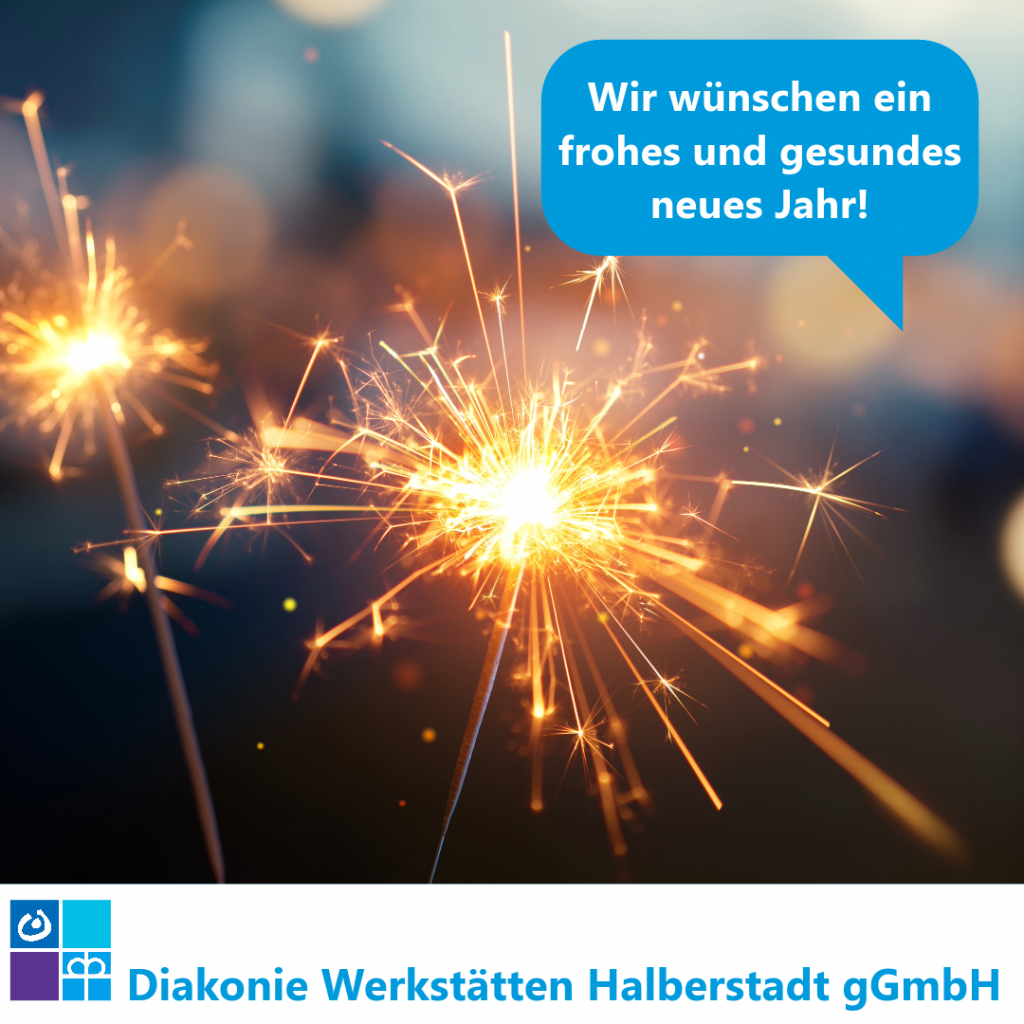 Wir wünschen ein frohes und gesundes neues Jahr!