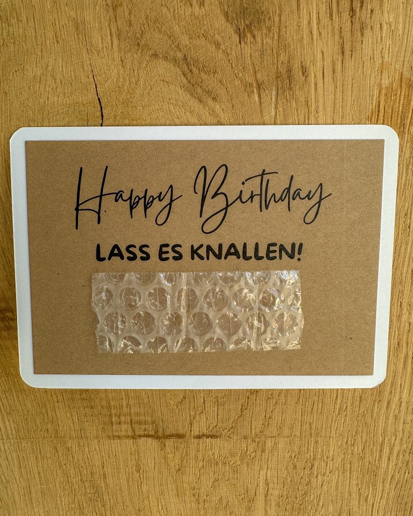 Geburtstagskarte