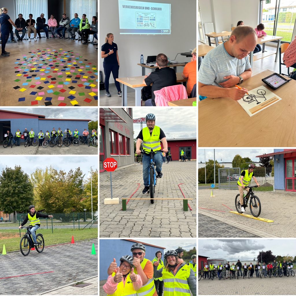 Fahrradtraining von der BGW